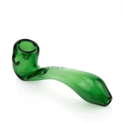 GRAV Labs Classic Sherlock Hand Pipe - color#Amber>Fumed>Lake Green>Mint>Black>White>Blue>Pink>Green