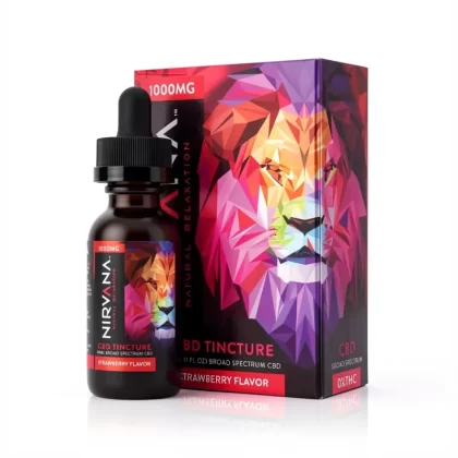 Nirvana Tintura de CBD 30ml de Amplio Espectro Sin THC - Vape Store