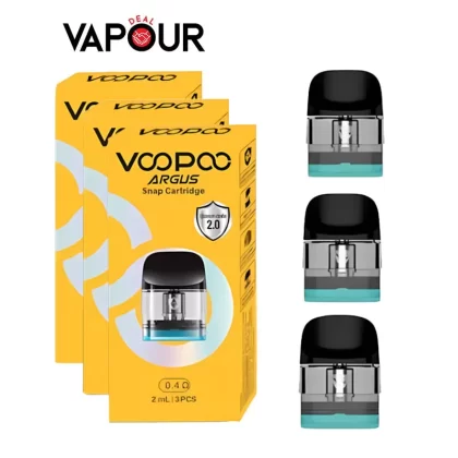 Voopoo Argus Snap Replacement Pods - 0.4ohm, 0.7ohm