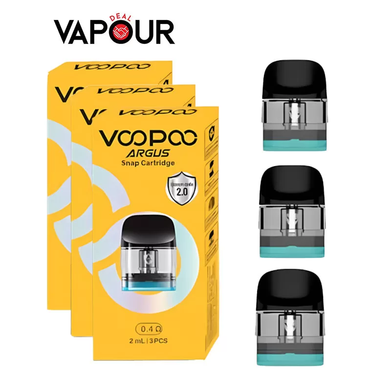 Voopoo Argus Snap Replacement Pods - 0.4ohm, 0.7ohm