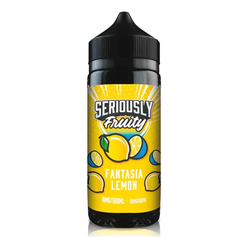 Seriously Fruity Fantasia Lemon 100ml Short Fill E Liquid - Vapourdays Co