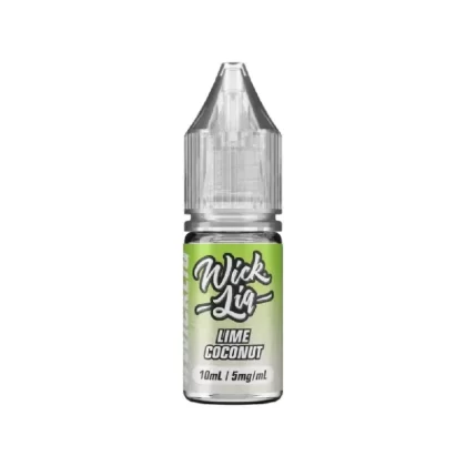 Wick Liq Bar Salt Lime Coconut Nic Salt E-Liquid - Nicotine Strength#20mg>10mg>5mg (B787FE)