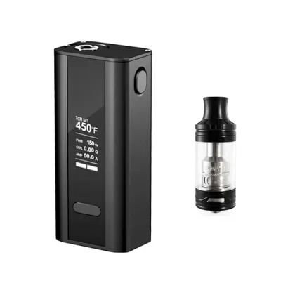 Joyetech CUBOID TC Box Mod With Joyetech ORNATE Atomizer - Black / Black
