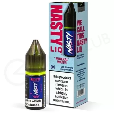 Mineral Water Nic Salt E-Liquid by Nasty Liq - Ecigpremium