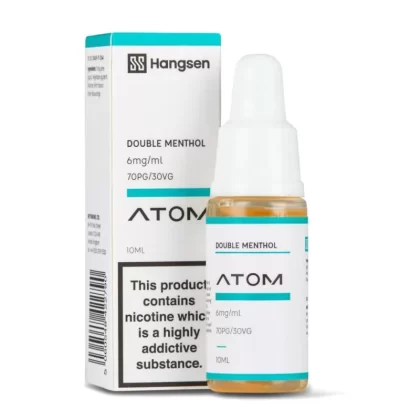 Double Menthol E-Liquid Atom Series by Hangsen (10ml) - 12mg