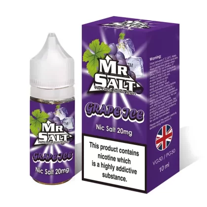 Mr Salt Grape Ice Nic Salt Vape Juice