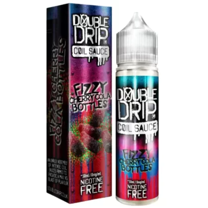 Fizzy Cherry Cola Bottles Shortfill E-Liquid by Double Drip (50ml) - 0mg