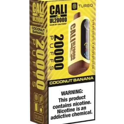Cali UL20000 Disposable [20,000 puffs] – Coconut Banana