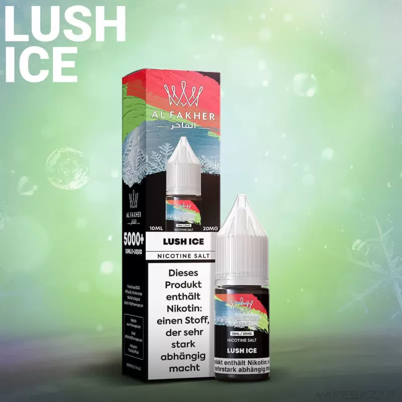 Al Fakher Liquid – Lush Ice - Vapebazar - Image 2