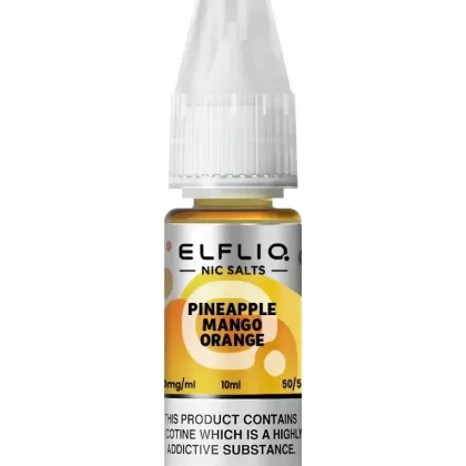 Elf Bar Elfliq Pineapple Mango Orange Nic Salt Vape Juice - Strength 20mg
