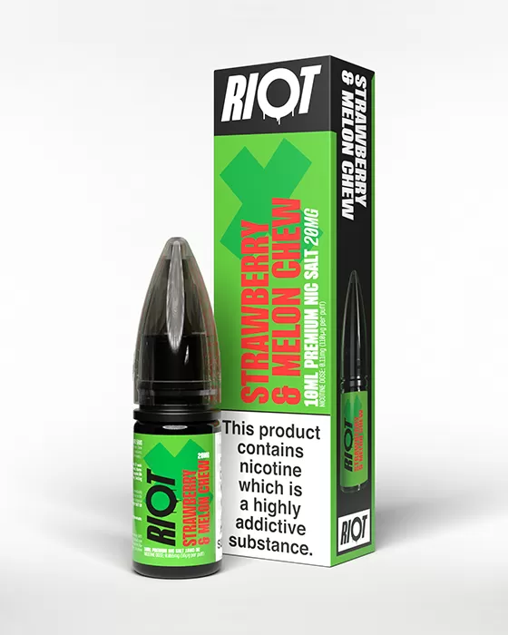 Strawberry Melon Chew Nic Salt E-Liquid - Image 3