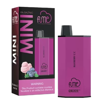 Blueberry CC Fume Mini - Consumer; Vape Product; 10 Pack, Single