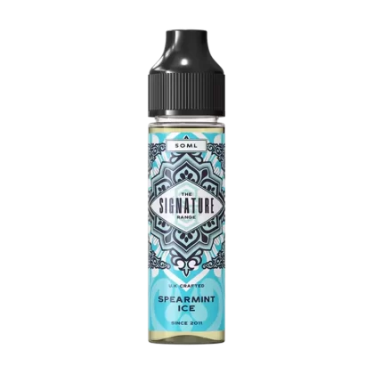 Spearmint Ice by The Signature Range 50ml - NIC SALT SHOT (+£0.99) - Vapeshop Co