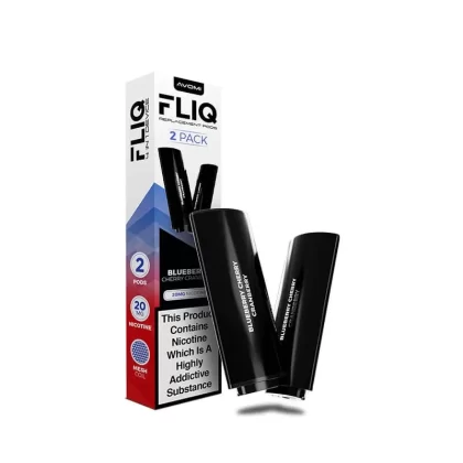 Avomi FLIQ Prefilled Vape Pods – Blueberry Cherry Cranberry