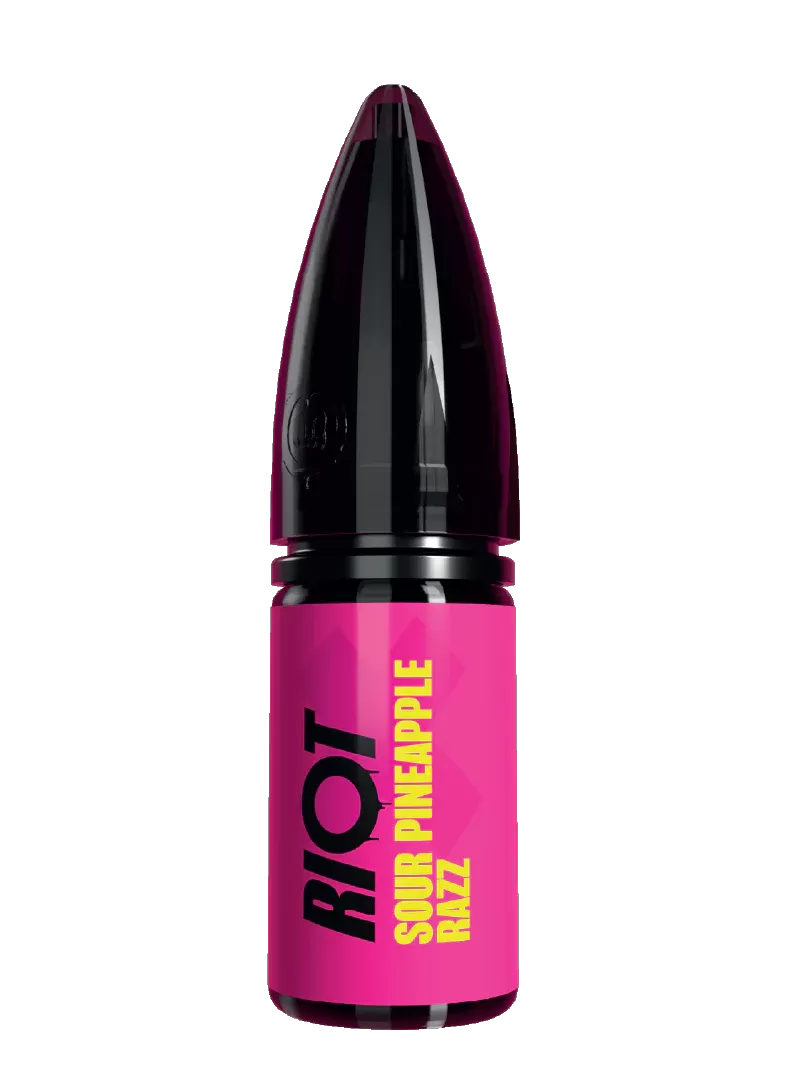 Sour Pineapple Razz RIOT X Nic Salt - 5mg