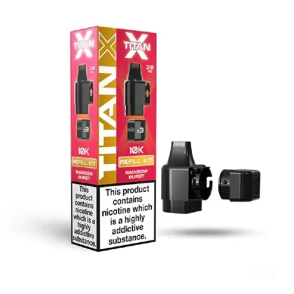 Titan X Prefilled Pod Rainbow Burst - Nicotine Strength#20mg (08ACFD)