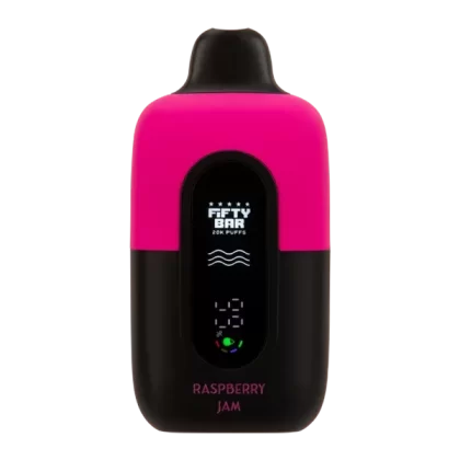 Raspberry Jam Fifty Bar 20K - Consumer; Vape Product; 5 Pack, Single