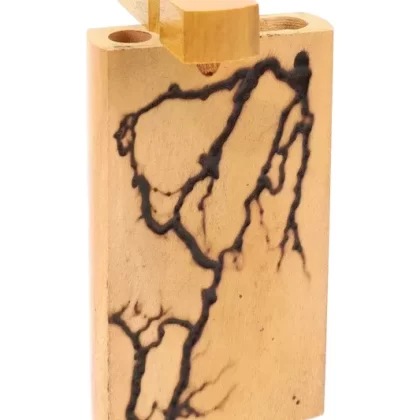 Wood Dugout “Lightning Grain” – Shocked Grain – 4″
