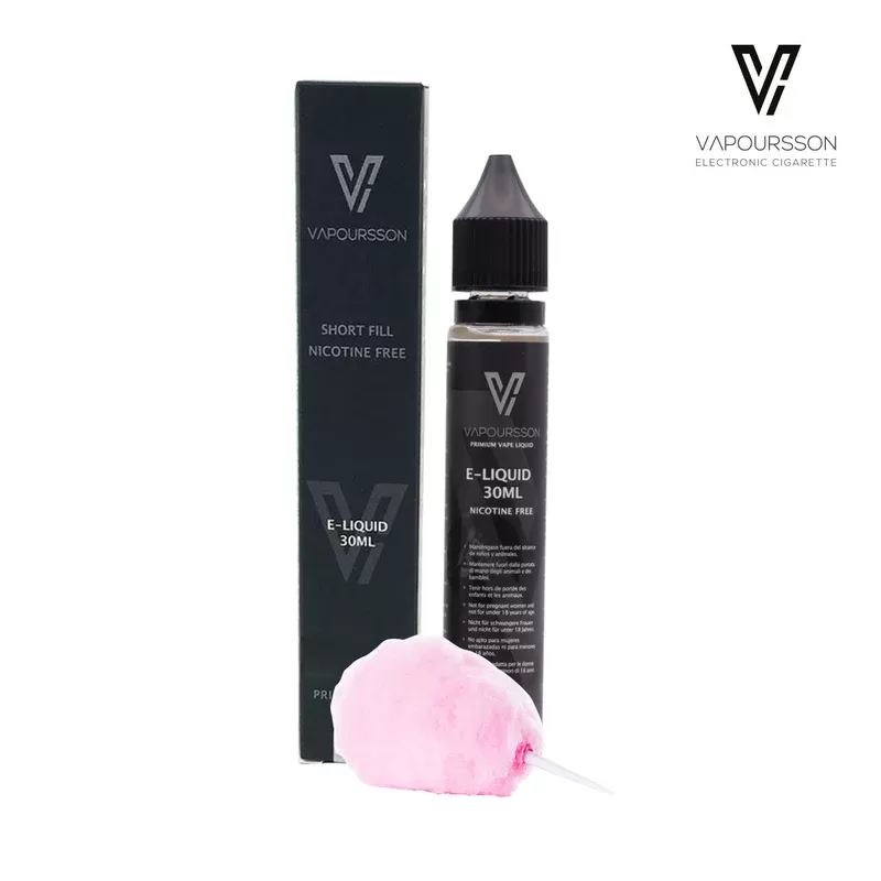 Vapoursson e-Liquid – Candyfloss 0mg 30ml Shortfill | Cigee