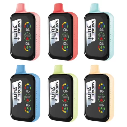 YUMI & VAAL Mega 20000 Puffs Rechargeable Disposable Kit 650mAh - Grape Honeydew / 50mg / CN-SZ