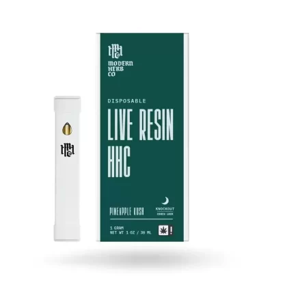 Live Resin HHC Disposable: Knockout - Vape Store