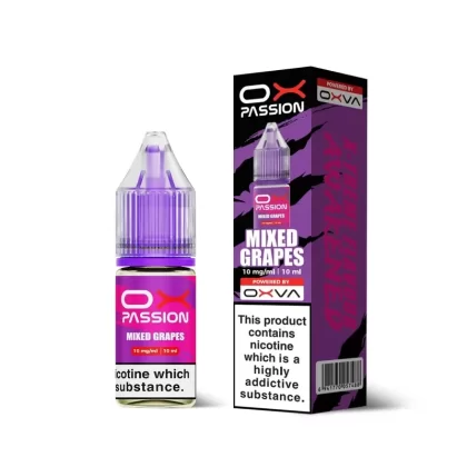 Mixed Grapes Nic Salt E-Liquid by Ox Passion - Vape Product, Vape Product