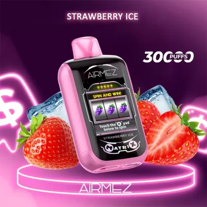 Airmez Matrix Pro 30000 Puffs – Strawberry Ice - Ozvapeone (644278)