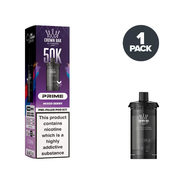 Mixed Berry Al Fakher Hypermax Prime 50K Refill Pack