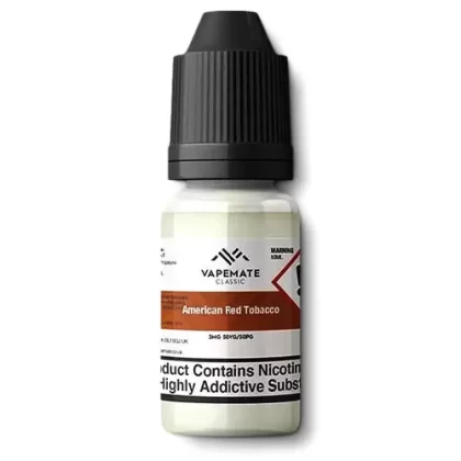 American Red Tobacco by Vapemate - 12 mg/ml, 18 mg/ml
