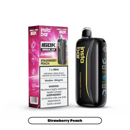 Insta Bar Mega Pro 160K Disposable - Apple Ice, Blueberry Raspberry (6084B7)