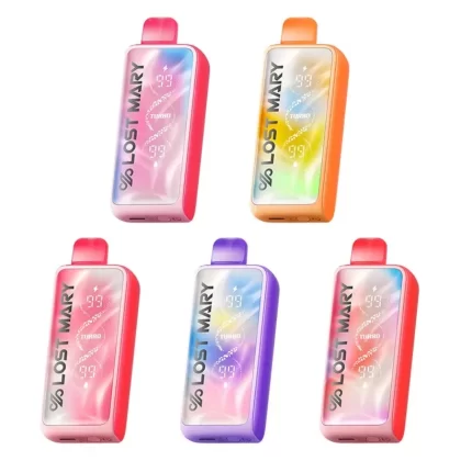 Lost Mary MT35000 Turbo Disposable Vape 18ml 5% - Flavor#Watermelon+>Tigers Blood+>Scary Berry+>Pink Lemonade+>Strawberry+
