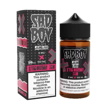 Strawberry Jam Cookie by Sadboy 100ml - Vape Product, Vape Product