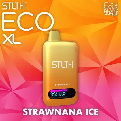 STLTH ECO XL Disposable Vape – Strawnana Ice
