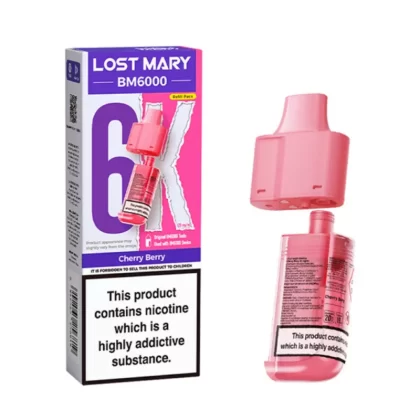 Lost Mary BM6000 Prefilled Pod Cherry Berry - 20mg