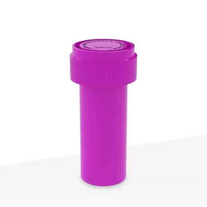 Child Resistant | Opaque Pink Reversible Cap Vials | 8 Dram – 1 Gram – 410 Count