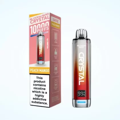 Bloody Bar Crystal 10K Prefilled Pod Kit Peach Mango - Ecigpremium