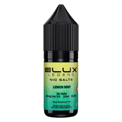 Elux Lemon Mint Nic Salt Vape Juice 10ml