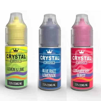SKE Crystal Nic Salt E-Liquid - Pack of 10 - Fruit Medley / 20mg