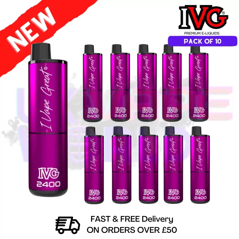 Box Of 10 – Plum Edition (NEW) IVG 2400 Prefilled Pen Kit