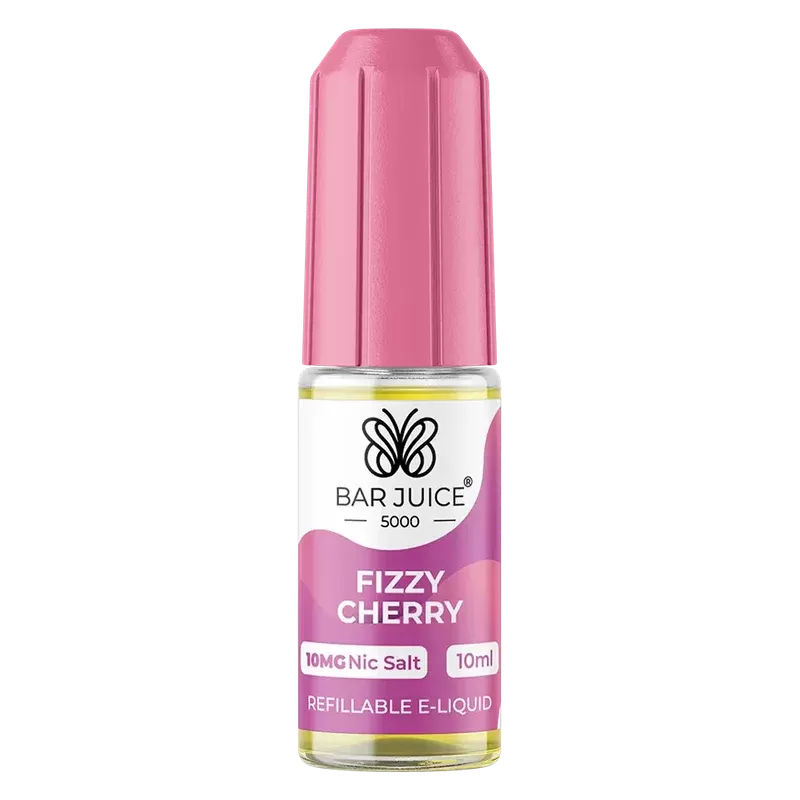 Bar Juice 5000 Fizzy Cherry Nic Salt Vape Juice 10ml - Strength#10mg>20mg