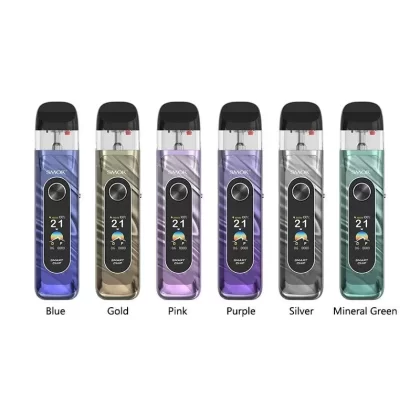 SMOK Novo 6 Pod System Kit - colors#Gold>Pink>Purple>Mineral Green (9DCE0E)