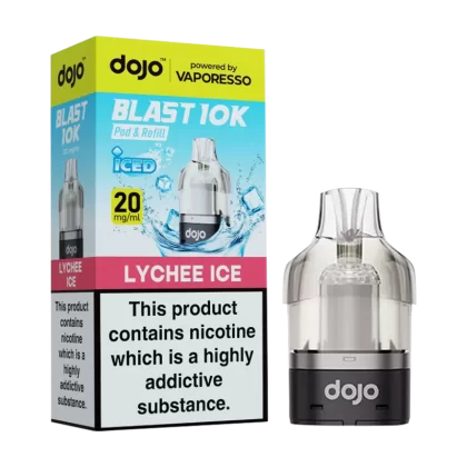 Lychee Ice Dojo Blast 10K Refill Pack - Vapeshop Co