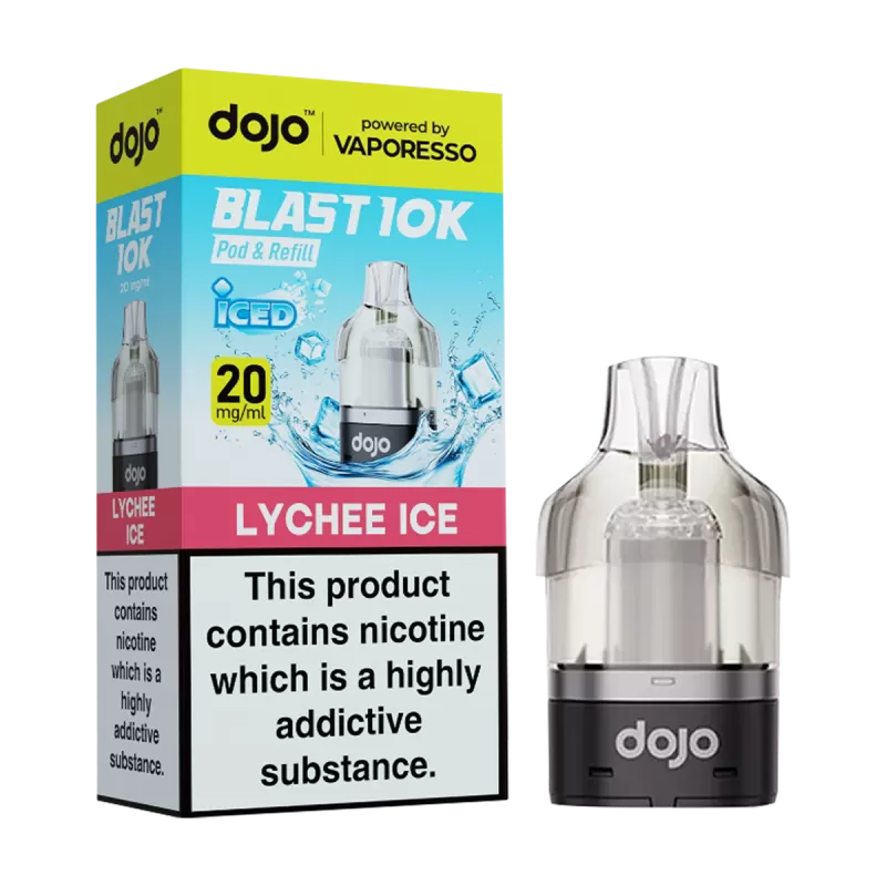 Lychee Ice Dojo Blast 10K Refill Pack - Vapeshop Co