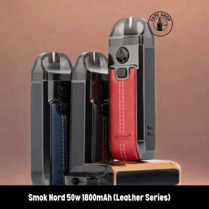 Smok Nord 50w 1800mAh (Leather Series) Pod System In Dubai, UAE - Beige White, Black (9D4E9C)