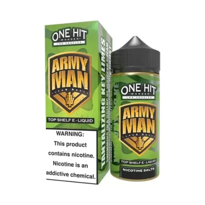 One Hit Wonder Army Man 100ml Vape Juice - Vape Product, Vape Product