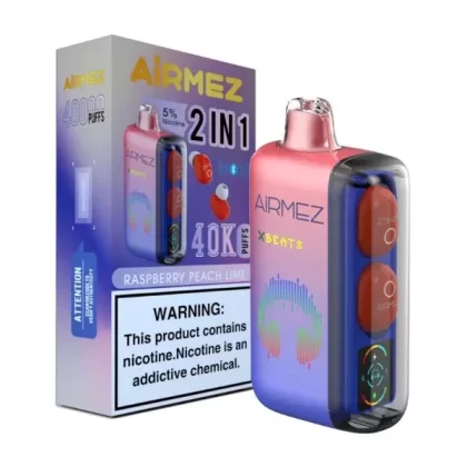Raspberry Peach Lime – AirMez X-Beats 40K Vape Device