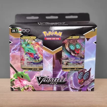 Pokémon TCG: V Battle Deck Bundle – Rayquaza Vs. Noivern - Vape Store