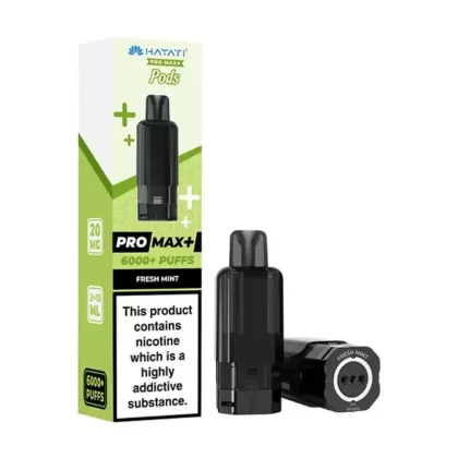 Hayati Pro Max Plus 6000 Prefilled Pods Fresh Mint - Ecigpremium