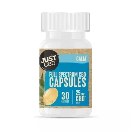JustCBD – Full Spectrum CBD Gel Capsules