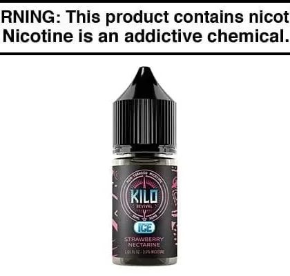 STRAWBERRY NECTARINE ICE BY KILO REVIVAL SALTS 30ML - Vapejuice
